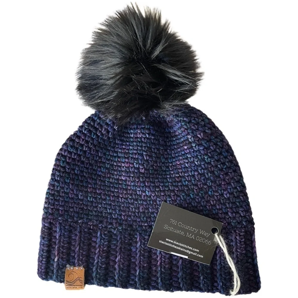 NWT Staci’s Stitches 100% Merino Wool Hat
